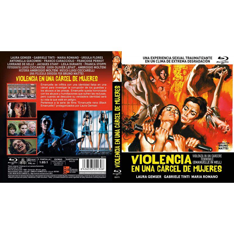 Violencia en la c&aacute;rcel de mujeres [BD-R] [Blu-r... image number null