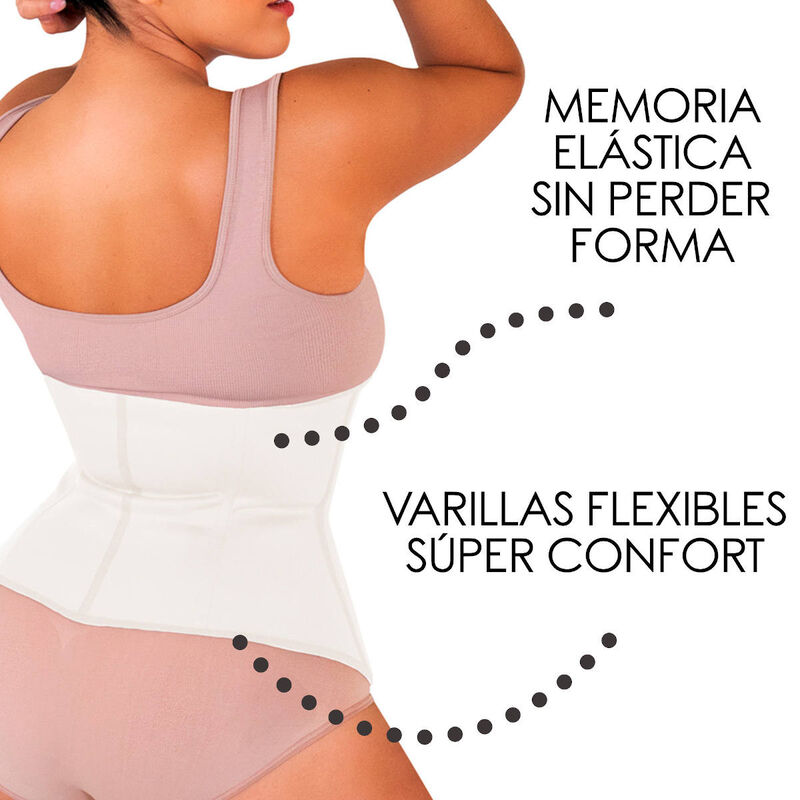 Cinturilla Moldeadora De Látex Natural Nude XG image number null