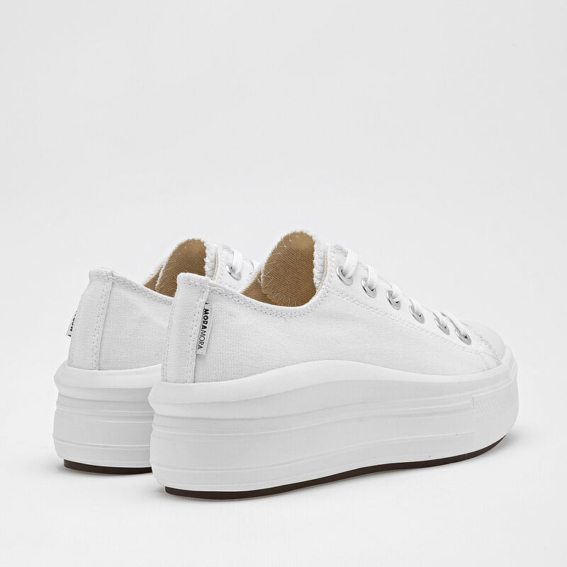 Moramora Tenis urbano para mujer blanco image number null