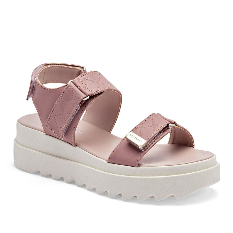 Moramora Sandalia para mujer rosa image number null