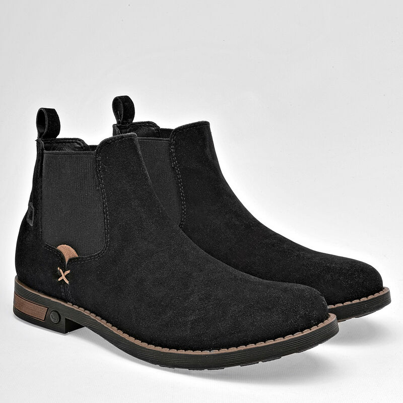 Negro Total Bota para hombre negro image number null