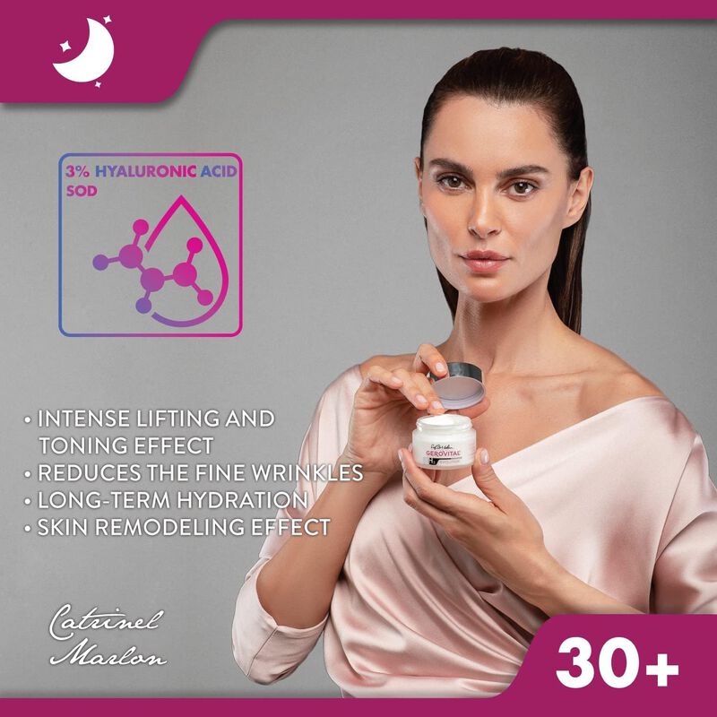Crema Reafirmante Regeneradora Para Cuidado Noc... image number null