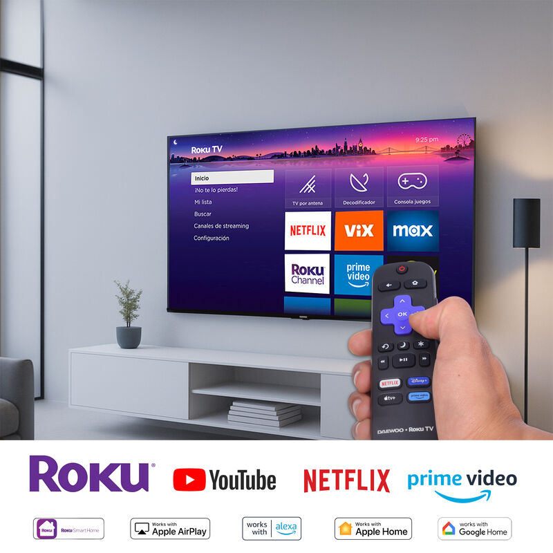 Pantalla Daewoo Smart Tv 32 Pulgadas Full Hd Le... image number null