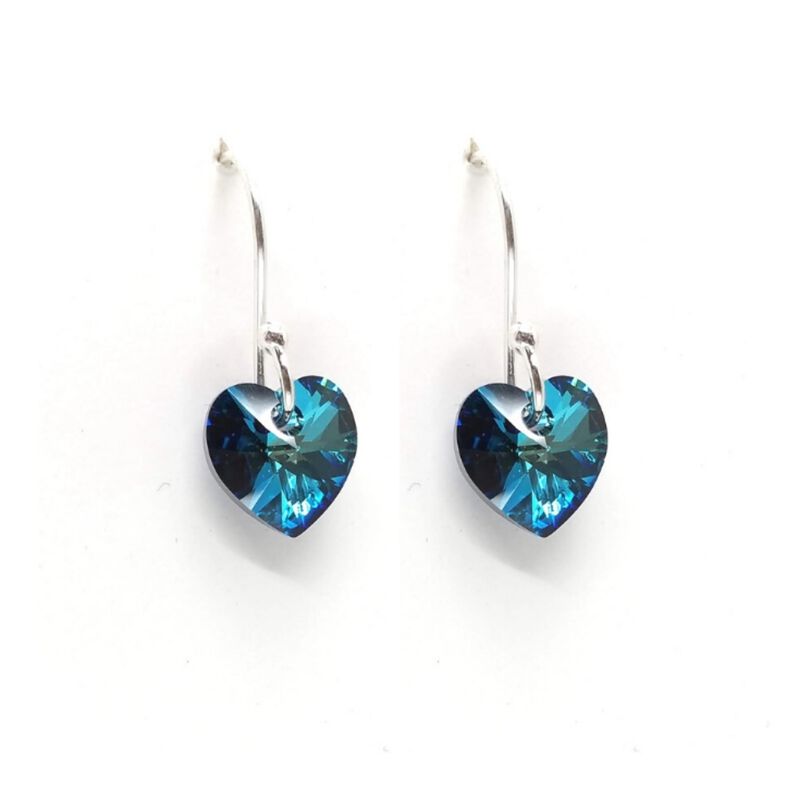 Collar y Aretes Heart con plata .925 Zvezda image number null