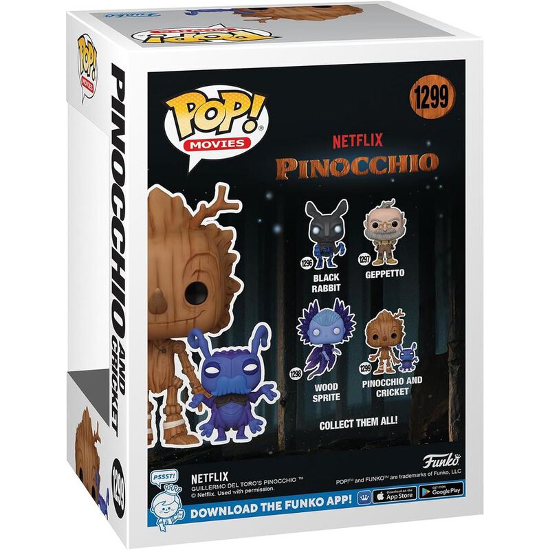 Funko Pop Movies Pinocchio and Cricket image number null