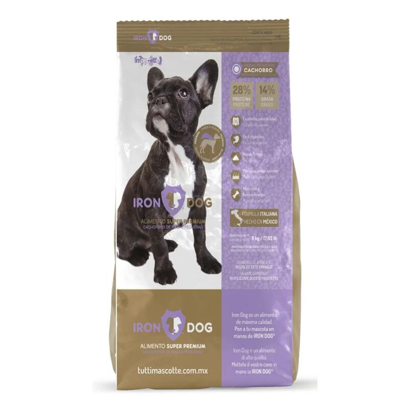 Iron Dog Super Premium Razas peque&ntilde;as cachorro ... image number null