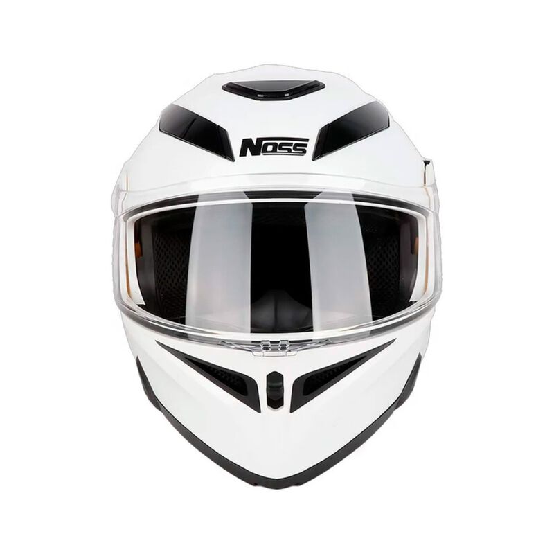 Casco Noss Ns-971 Abatible S&oacute;lido Blanco Xxl image number null