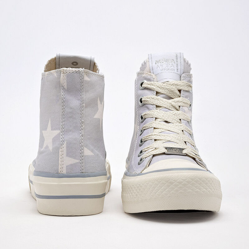 Moramora Tenis urbano para mujer gris latte image number null