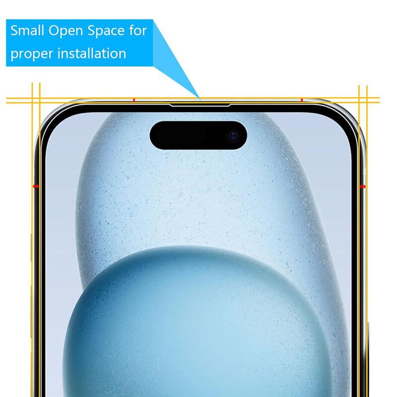 Mica Vidrio MYBAT para iPhone 15 PRO protectora... image number null