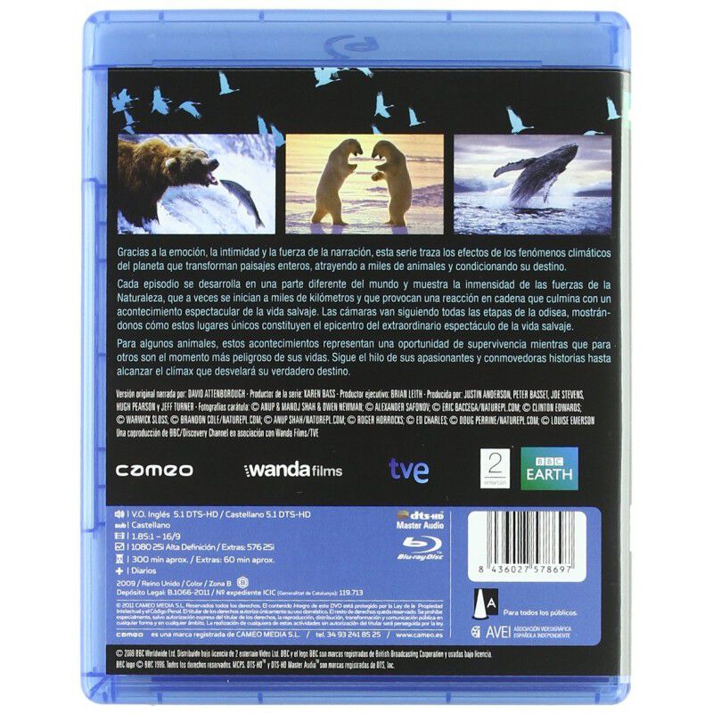 Grandes Espect&aacute;culos De La Naturaleza [Blu-ray] image number null