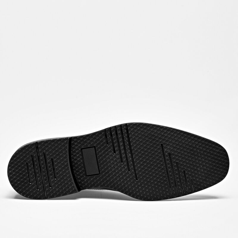 Mariscal zapato vestir para hombre negro charol... image number null