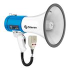 Megáfono de 25 W con grabador de voz, batería ... Megáfono de 25 W con grabador de voz, batería recargable, reproductor MP3 y micrófono tipo patrulle