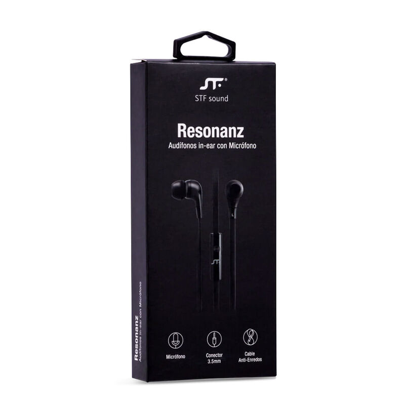 Stf Resonanz Aud&iacute;fonos Manos Libres In Ear Negr... image number null