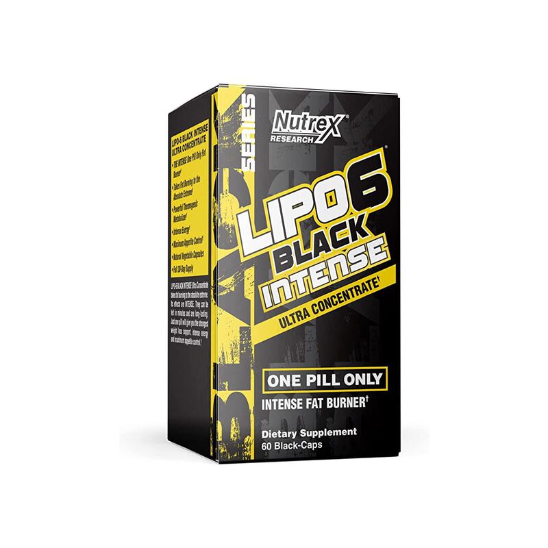 Lipo 6 black UC intense fat burner Nutrex Sin S... image number null