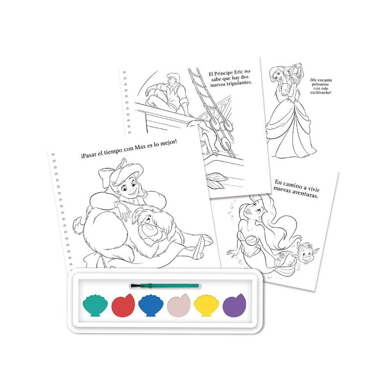 Cuentos Y Acuarelas La Sirenita image number null