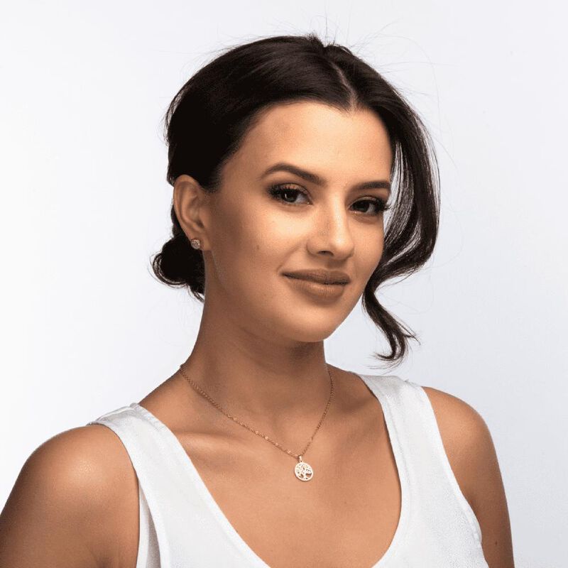 Collar Mujer &Aacute;rbol De Vida, Joyer&iacute;a Acero Inoxi... image number null