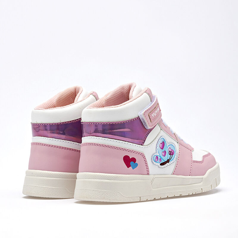 Yuyin tenis para ni&ntilde;a blanco rosa cod 140882-D image number null