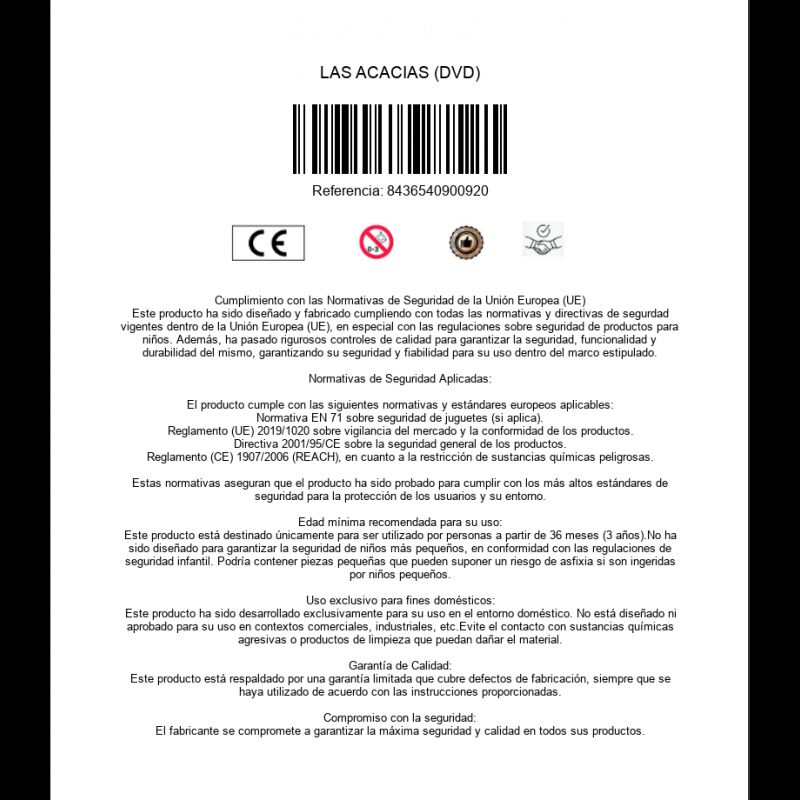 LAS ACACIAS (DVD) image number null