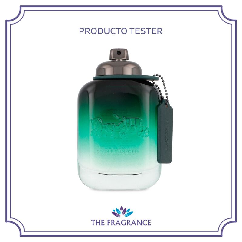 Tester Coach Green 100ml Edt Spray image number null