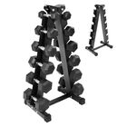Rack 12 Pesas Hexagonales Mancuernas 5-30 Lb Soporte Estante Centurfit