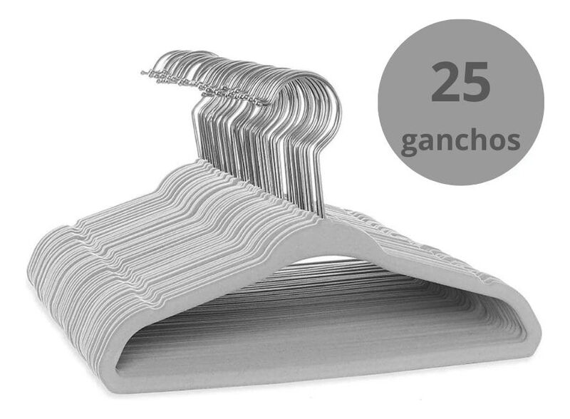 Set de 25 ganchos de terciopelo image number null
