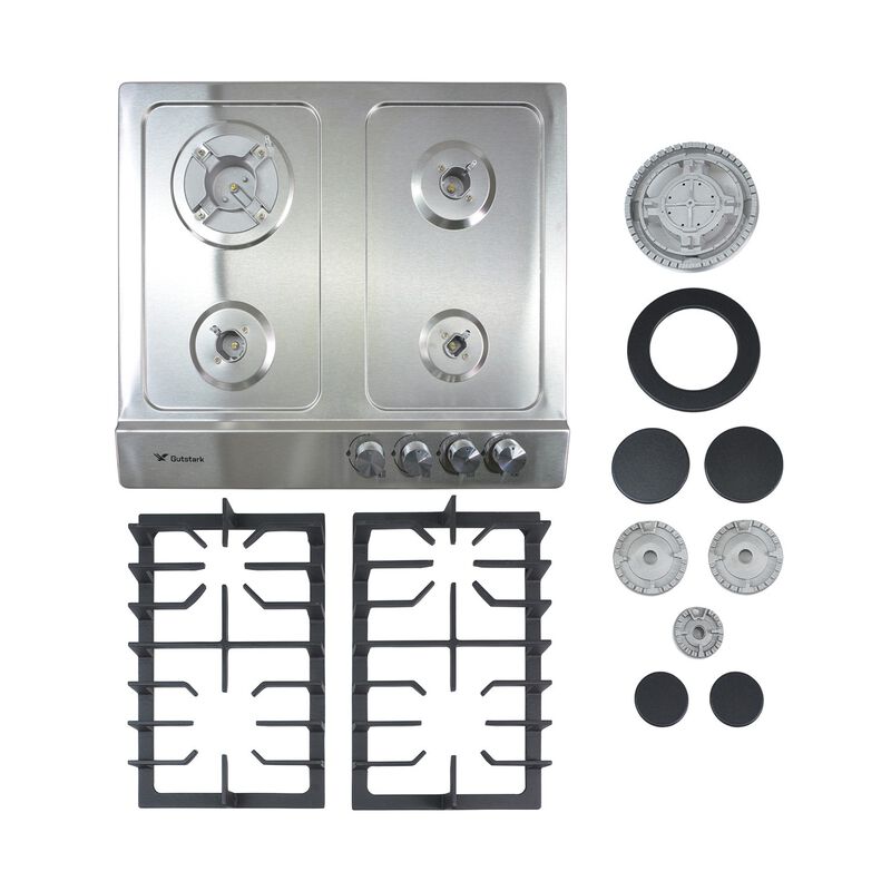 Parrilla 4 Quemadores Acero Inox Premiun Gas Lp... image number null