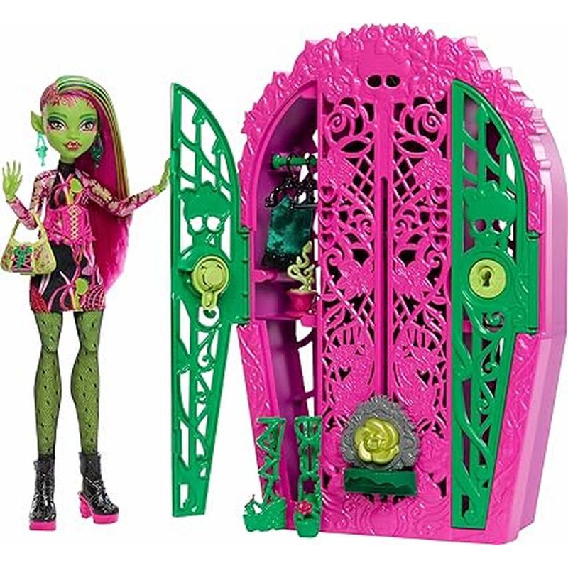 Venus McFlytrap Monster High Mu&ntilde;eca Skulltimate... image number null