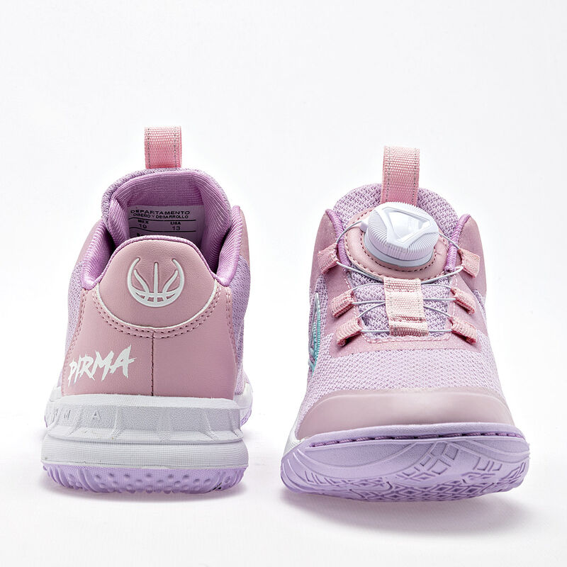 Pirma Tenis urbano para ni&ntilde;a lila rosa image number null
