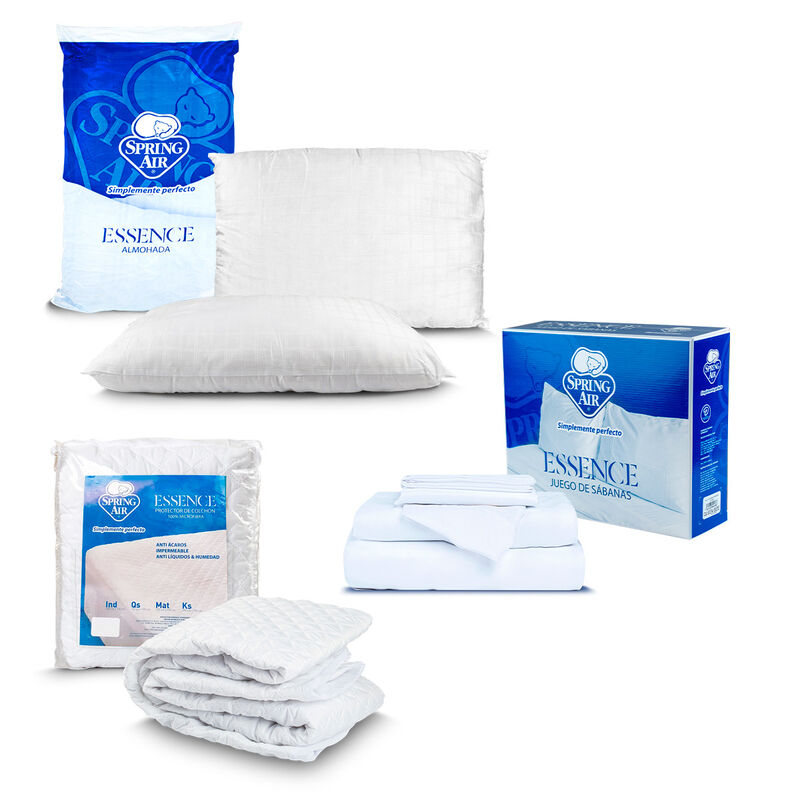 Colch&oacute;n Cora Matrimonial + Blancos SPRING AIR image number null