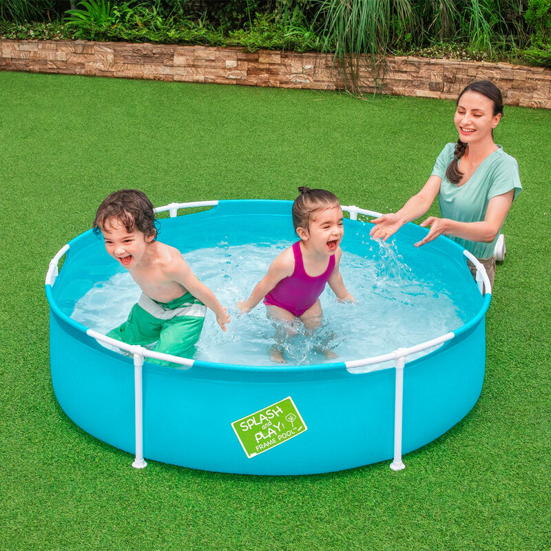 Alberca R&iacute;gida con Estructura Redonda 1.52M X 3... image number null