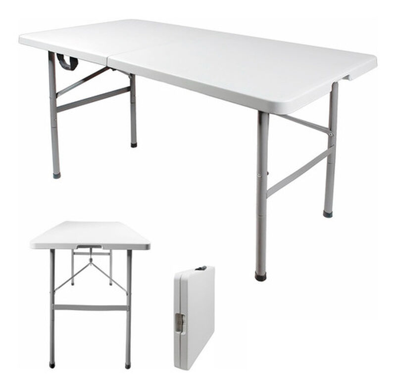 Mesa Plegable 1.22m Jardimex Blanca image number null