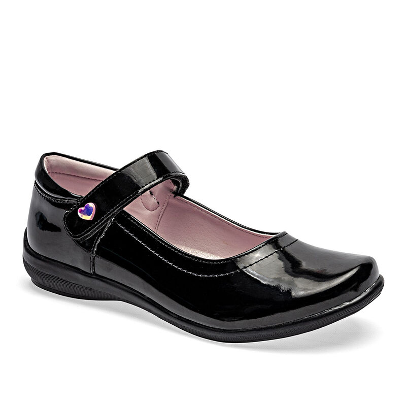 Lia Zapato para ni&ntilde;a. Negro charol image number null