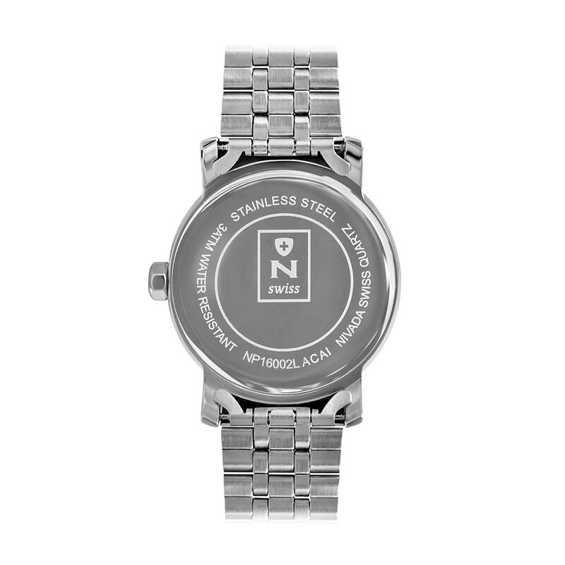 Reloj Nivada Executive Dama Acero/Acero Azul &Iacute;n... image number null