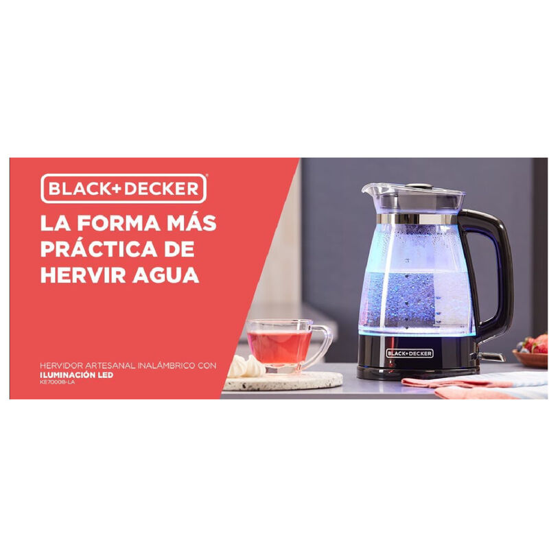 Hervidor Black & Decker 1.7 Lts Luz LED Apagado... image number null