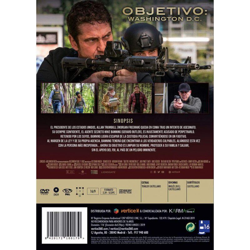 Objetivo: Washington D.c. [dvd] image number null