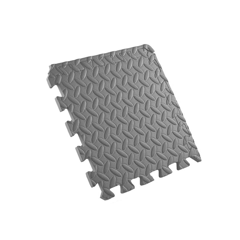 Tapete Foamy Gris para Ejercicio 4 piezas Bluel... image number null