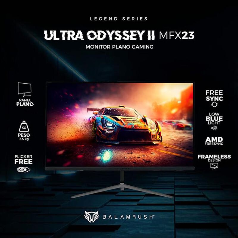 Monitor Gamer Balam Rush Ultra Odyssey Ii Mfx23... image number null