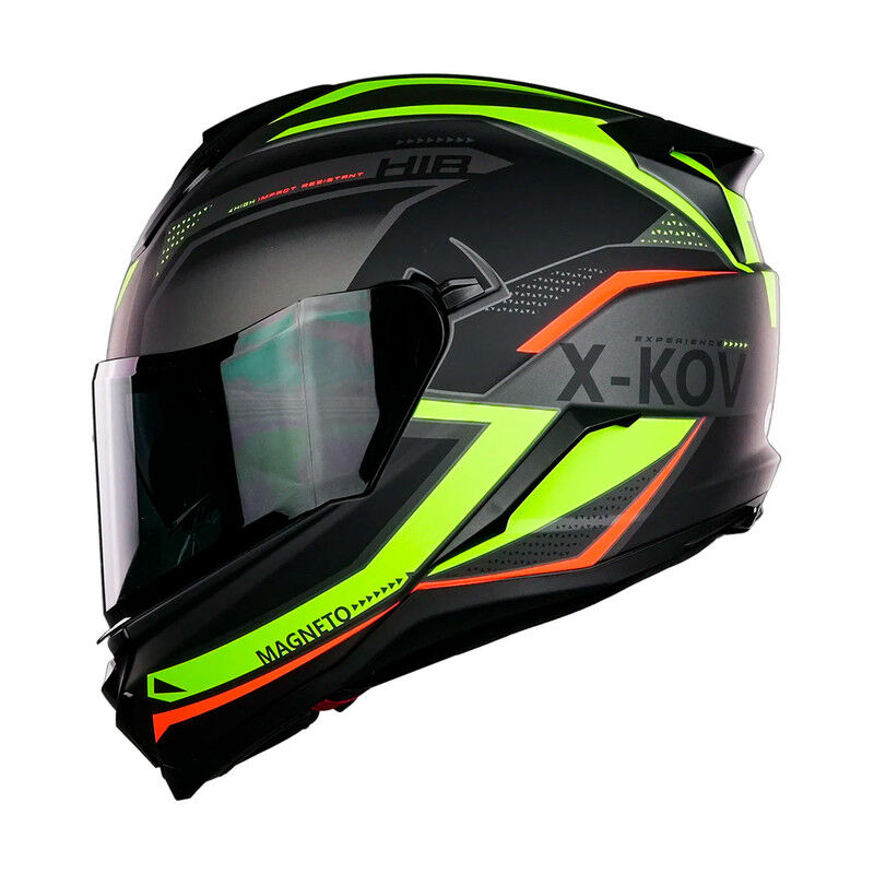 Casco X-kov Magneto Nitro Neon Amarillo image number null