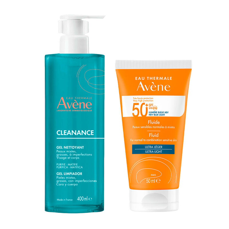 Protector Solar Av&egrave;ne Fluido Fps 50+ 50ml + Gel... image number null