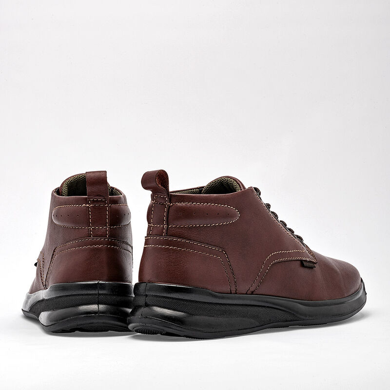 Verde T Bota De Piel Para Hombre Caf&eacute; Cod 12944... image number null