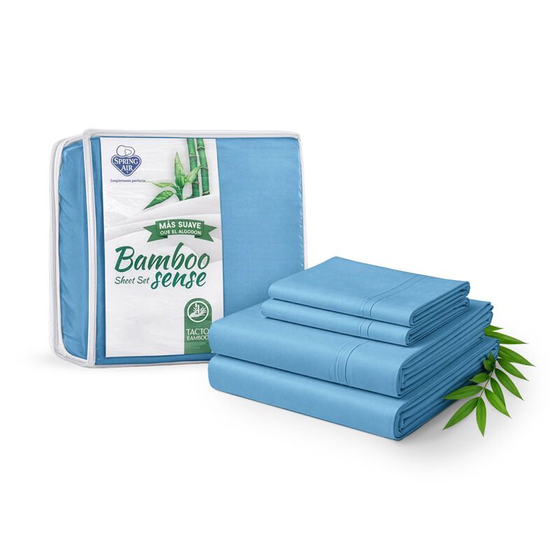 Juego De S&aacute;banas King Size Spring Air Bamboo Se... image number null
