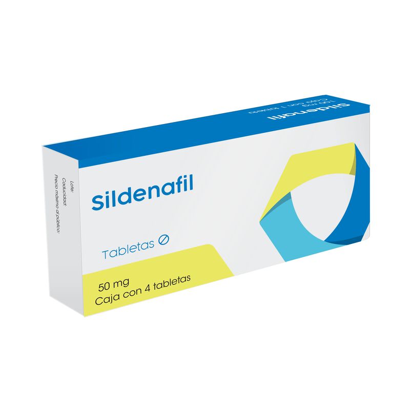 SILDENAFIL 50 MG CON 4 TABLETAS image number null