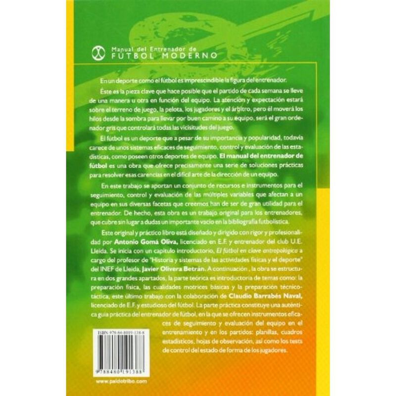 Manual del entrenador de futbol moderno image number null