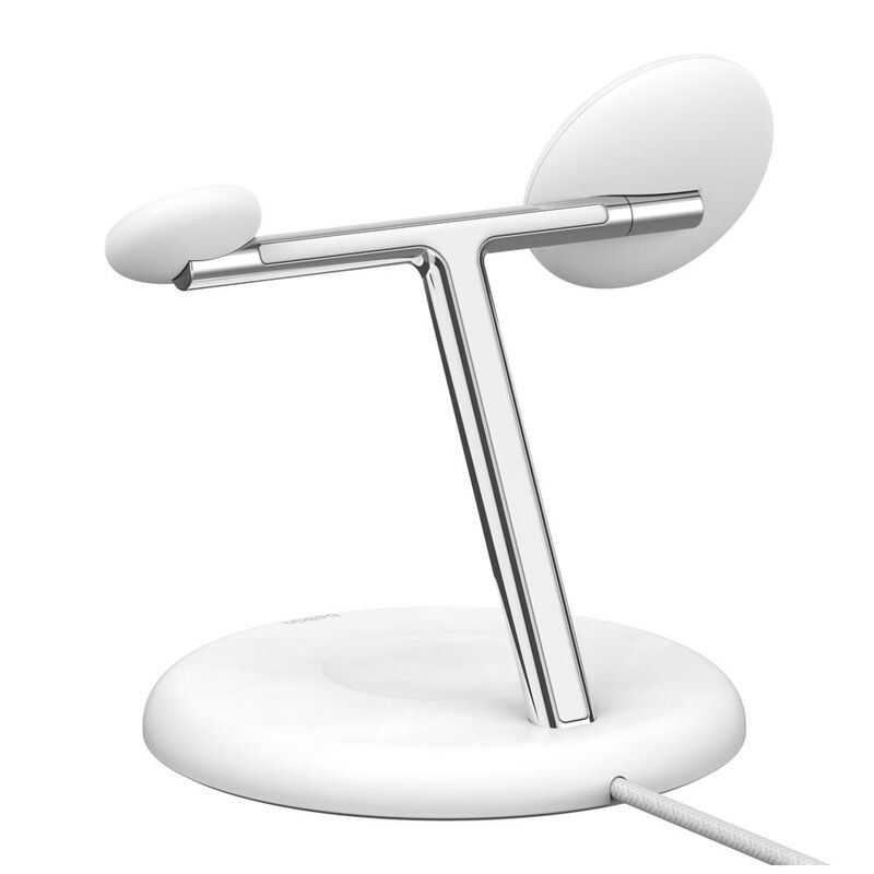 Estacion Magnetica 3 En 1 Qi2 De 15w Belkin Bla... image number null