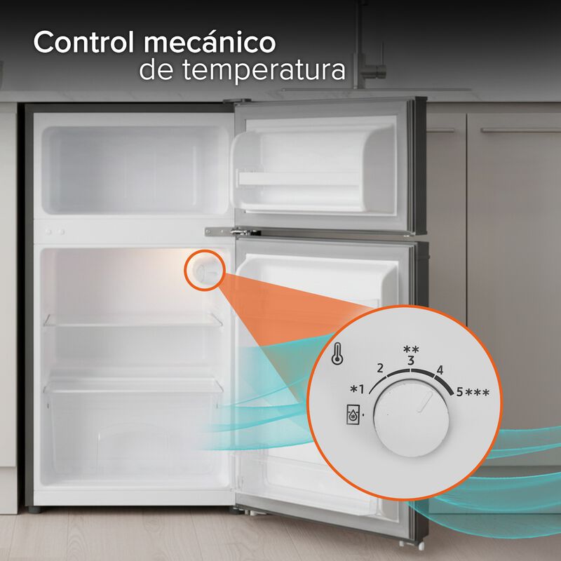 White Westinghouse  Refrigerador Frigobar 3 Pie... image number null