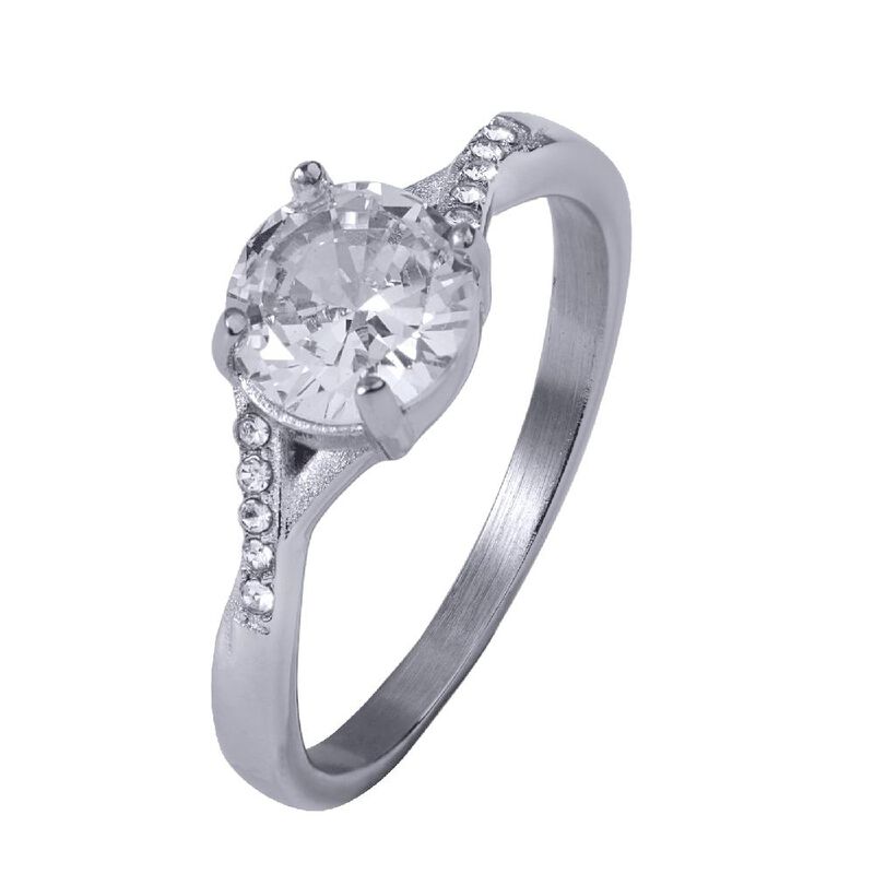 Anillo de Compromiso LuckyLy Maren Acabado bril... image number null