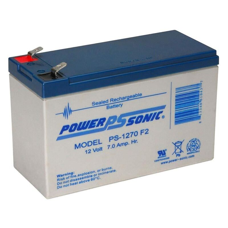 Batería de Reemplazo Power-Sonic PS-1270 F2 12V... image number null