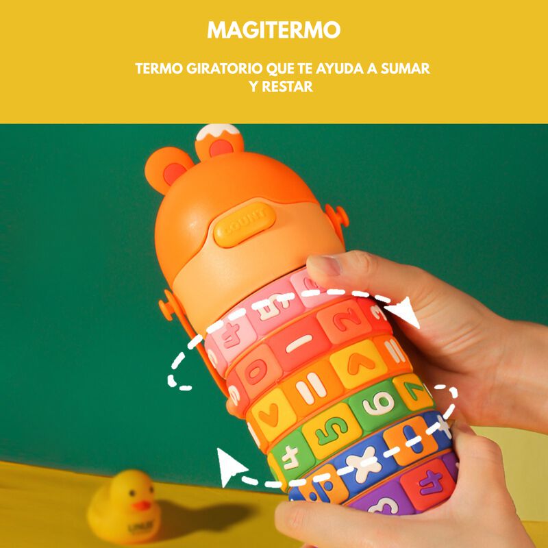 Termo Para Ni&ntilde;os Escolar Antiderrame Fr&iacute;o Calie... image number null