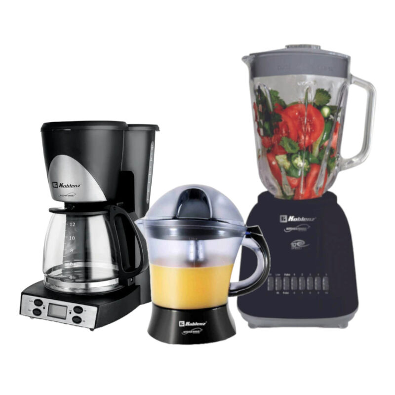 Combo Cocina KOBLENZ: Licuadora + Cafetera + Ex... image number null