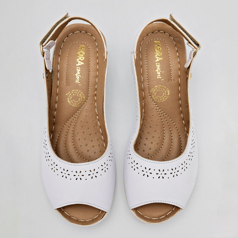 Mora Confort Zapato Confort Para Mujer Blanco C... image number null